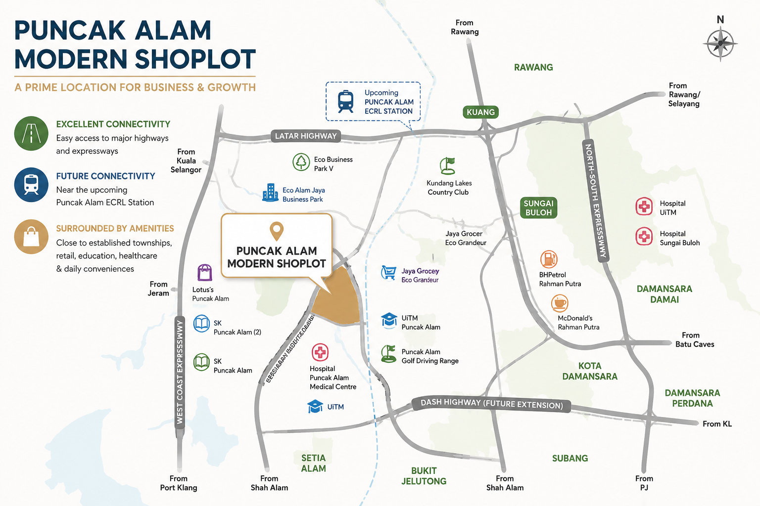 Puncak Alam Modern Shoplot