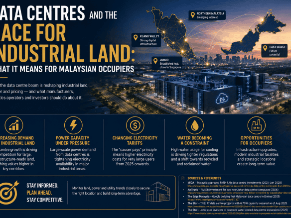 data centres and the race for industrial land